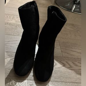 H&M black booties